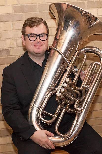 Dr. Paul Carlson, GVSU Tuba and Euphonium Professor